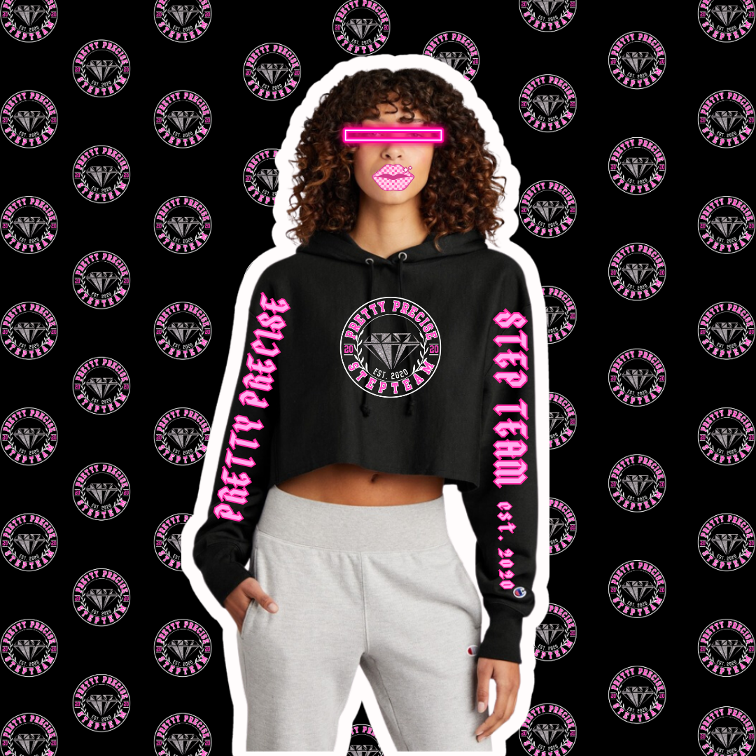 PPST X CHAMPION CROP HOODIE