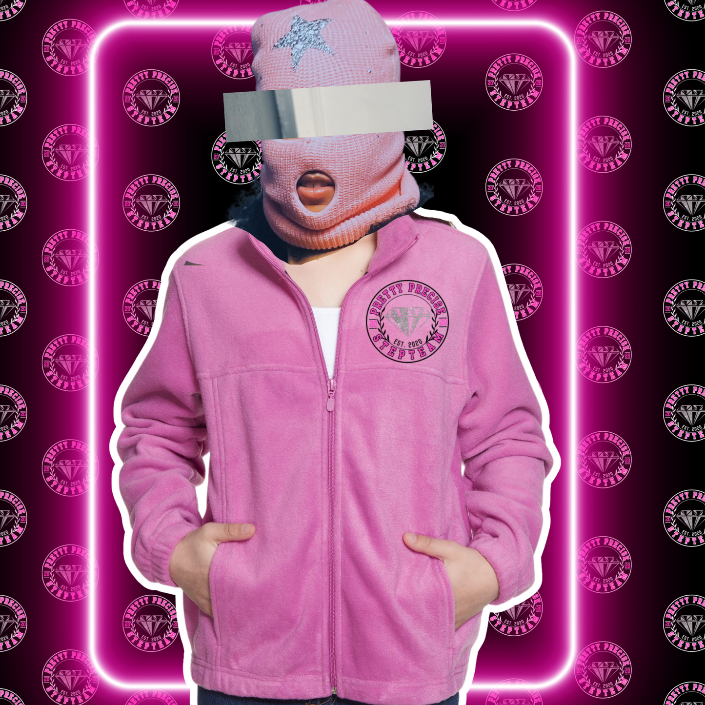 PRETTY IN PINK FULL ZIP FLEECE